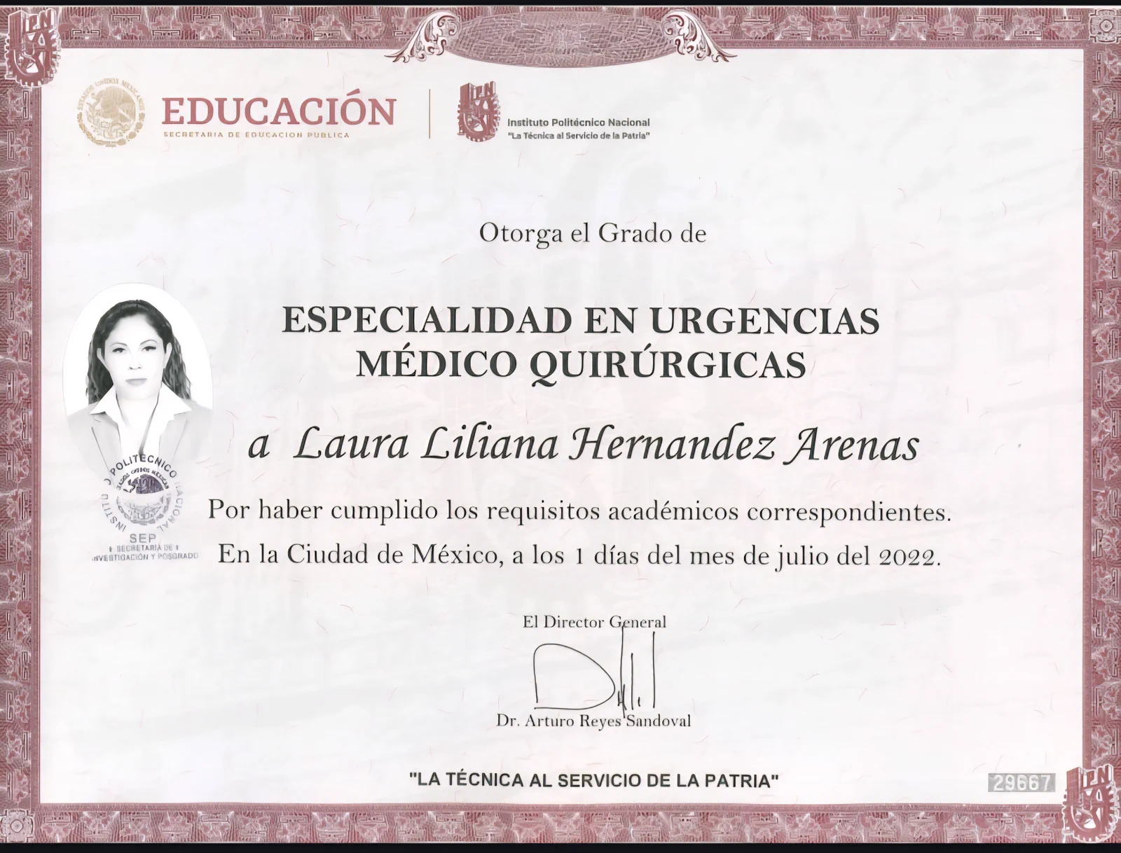 Especialidad en Urgencias Médico-Quirúrgicas
